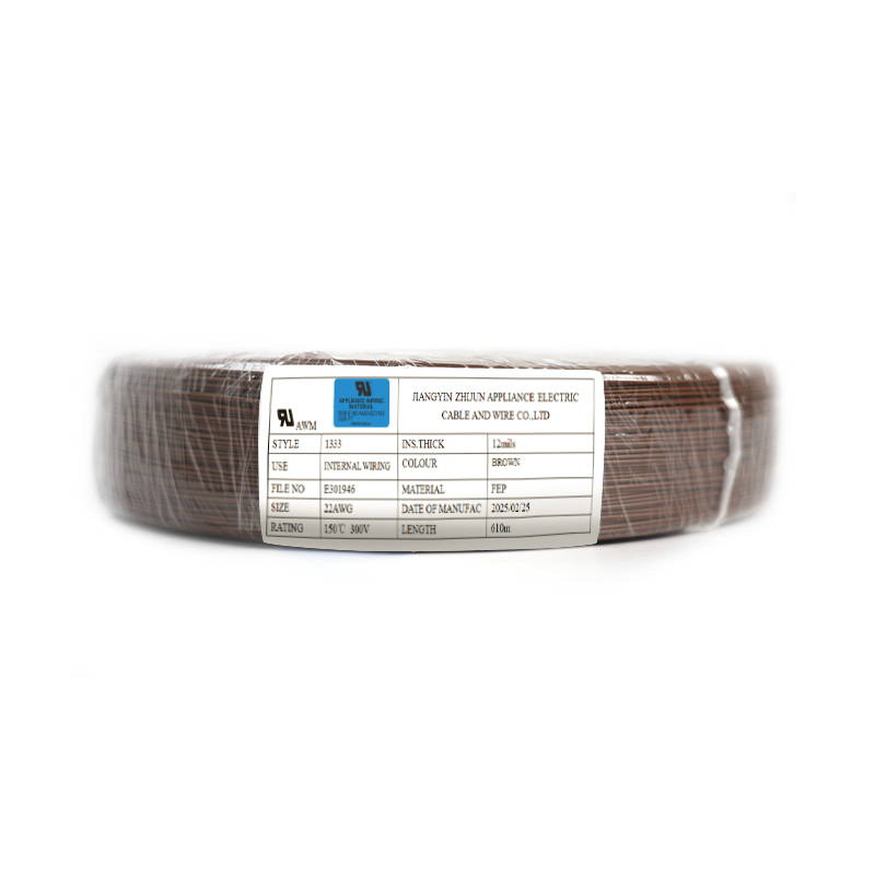 Fil en plastique isolé par polymère de téflon Pep UL1332/1333 Fil en plastique isolé par polymère de téflon Pep UL1332/1333