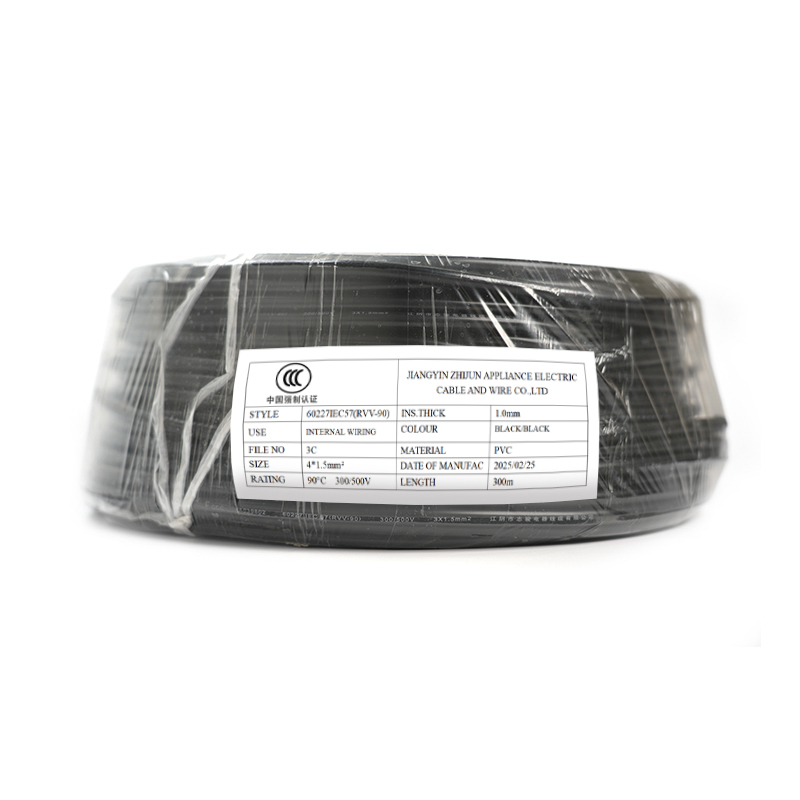 Câble flexible en PVC standard national 60227IEC56 RVV-90 90 °C 300 V Câble flexible en PVC standard national 60227IEC56 RVV-90 90 °C 300 V